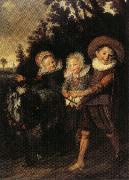 HALS, Frans The Group of Children France oil painting reproduction